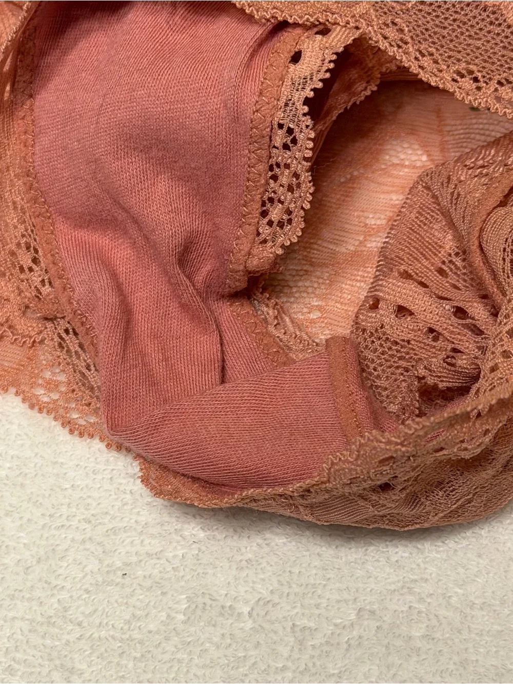 Cacique Lace Cheeky Short Panty - Dusty Rose